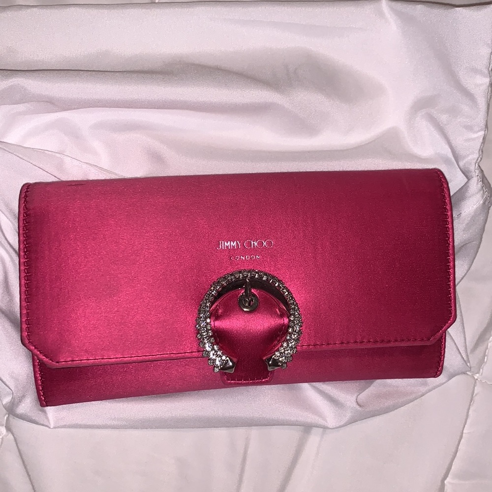 • Jimmy Choo Wallet On Chain • - Picture 2 of 7